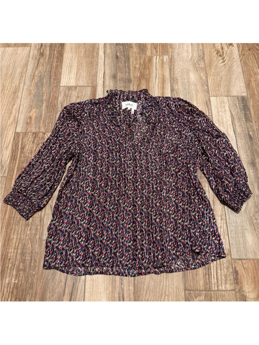 Ba&sh Dalas Ruffle - Collar Top - Picture 2 of 4